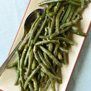 Lemon Garlic Green Beans