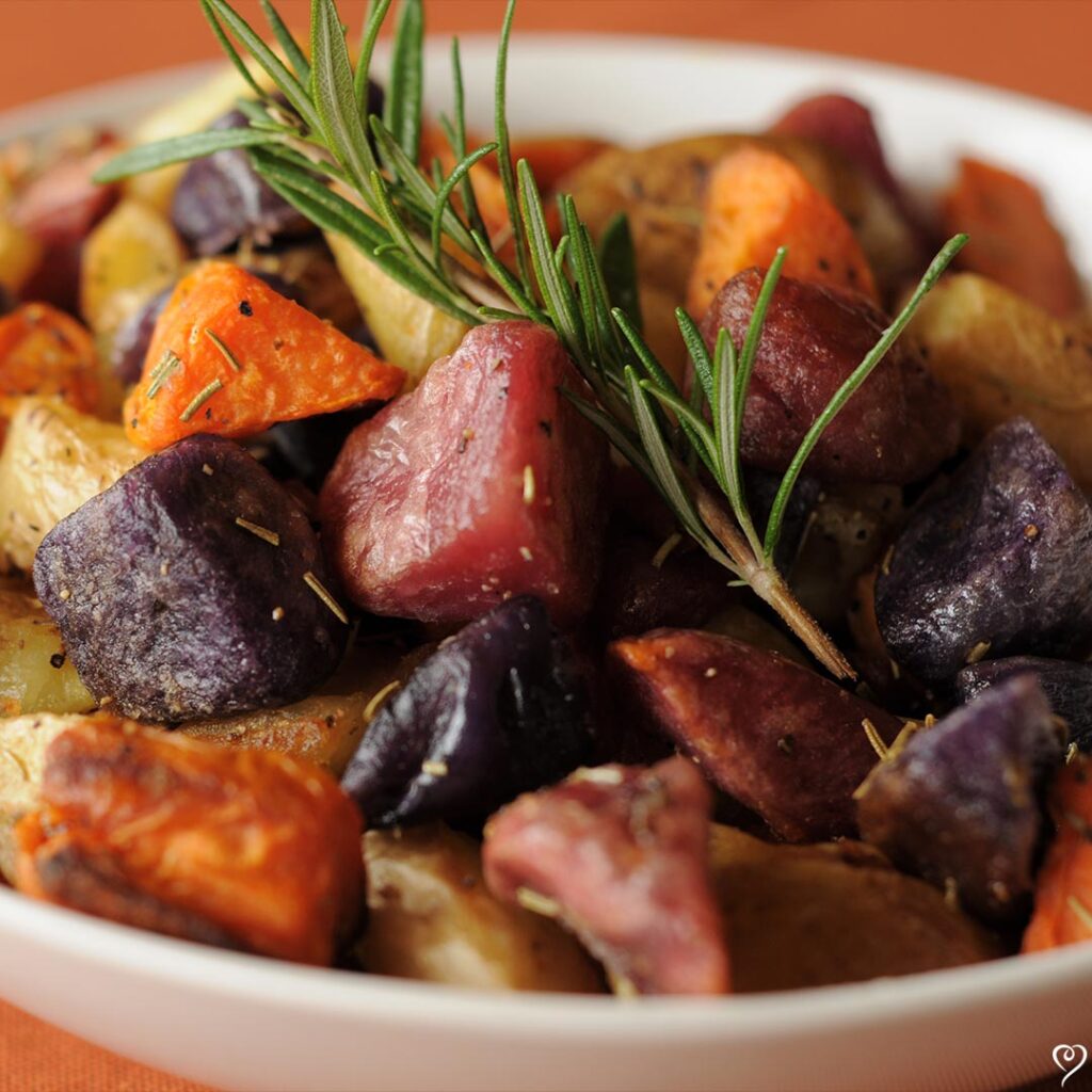 Roasted Heirloom Potatoes