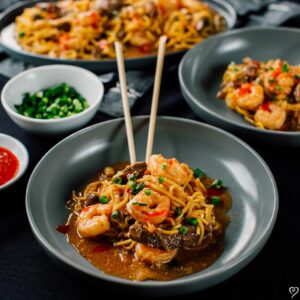 Surf and Turf Yakisoba Noodles