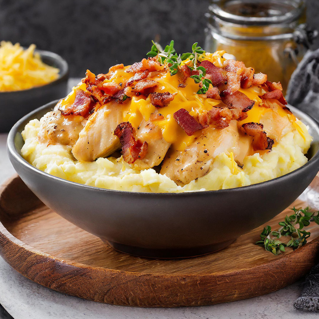 Loaded Mashed Potato Bowl
