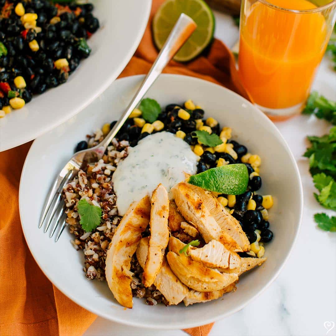 Mexican Chicken Rice Bowl
