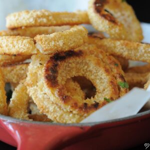 Seasoned Onion Rings