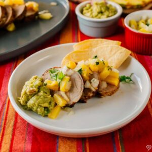 Al Pastor Pork Street Tacos with Mexican Street Corn