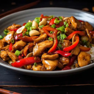 Kung Pao Chicken with Jasmine Rice