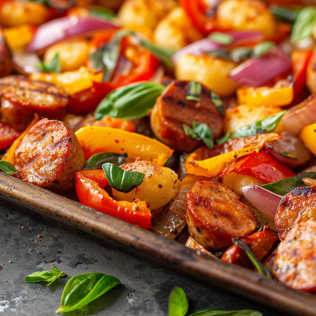 Sheet Pan Kielbasa & Potatoes