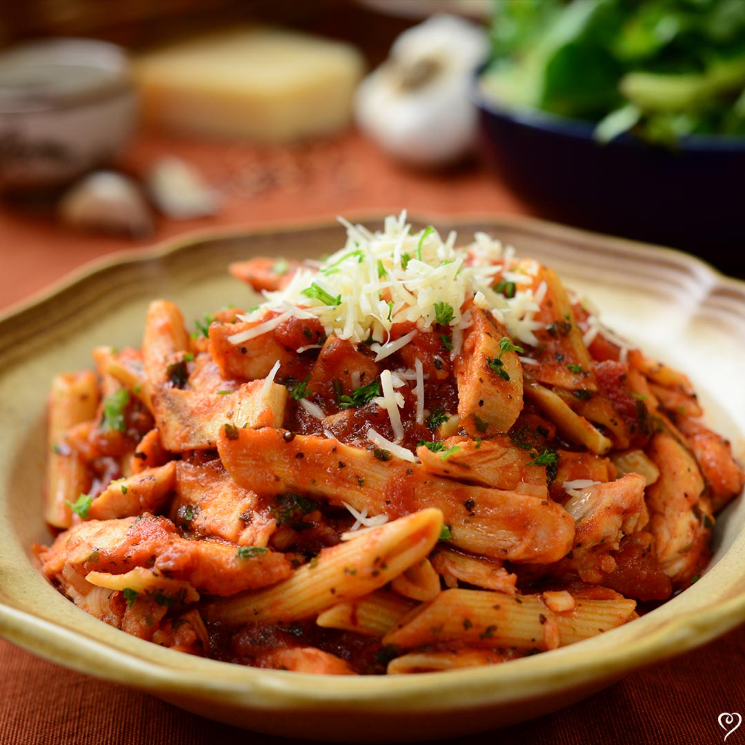 Italian Chicken Penne Arrabbiata