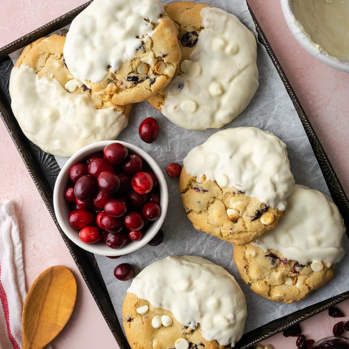 Hope's Gourmet White Chocolate Cranberry Cookies