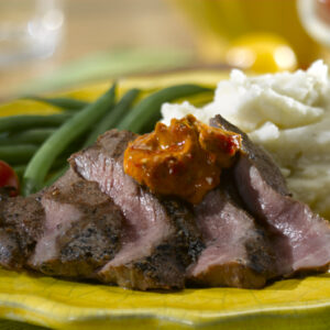 Grilled Steak with Signature Finishing Butters