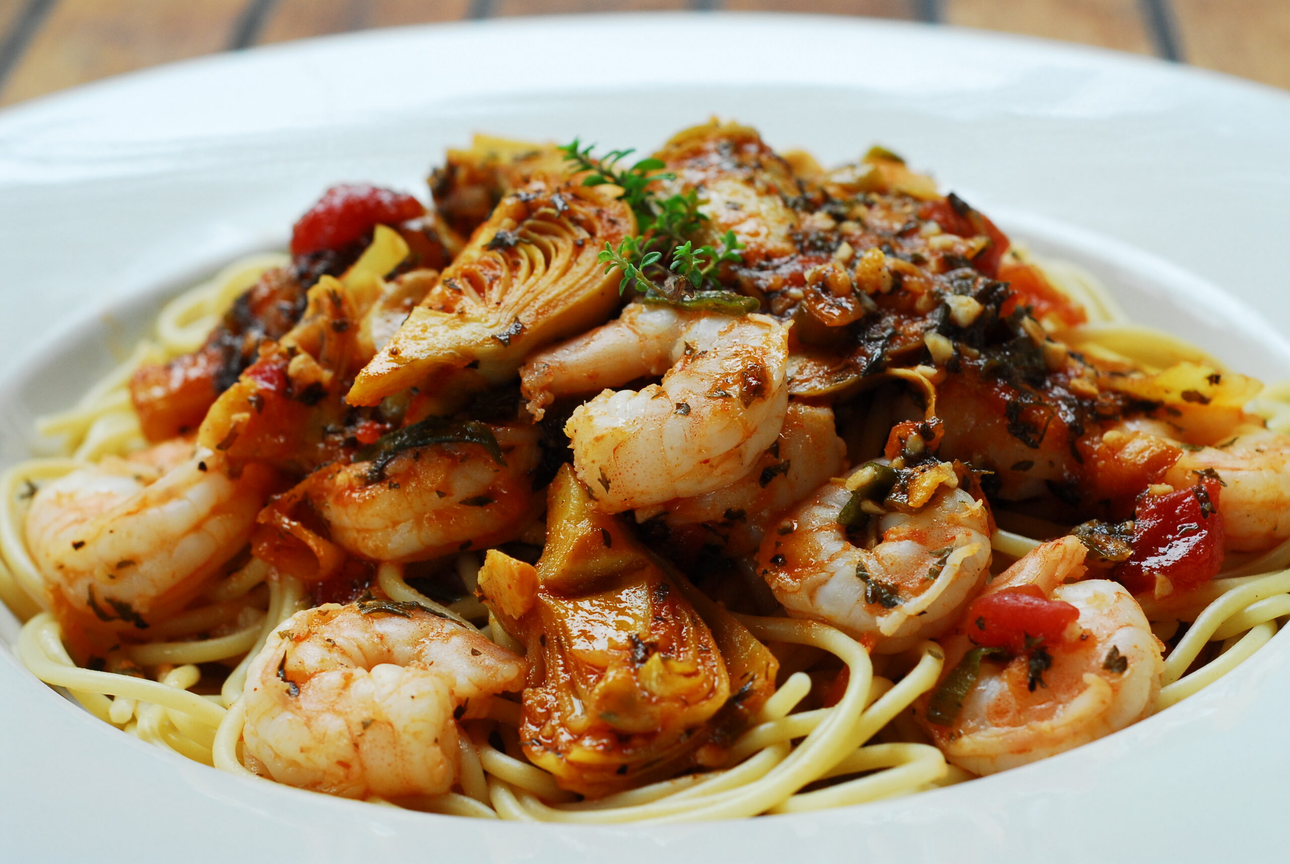 Beach Street Shrimp Scampi with Linguine